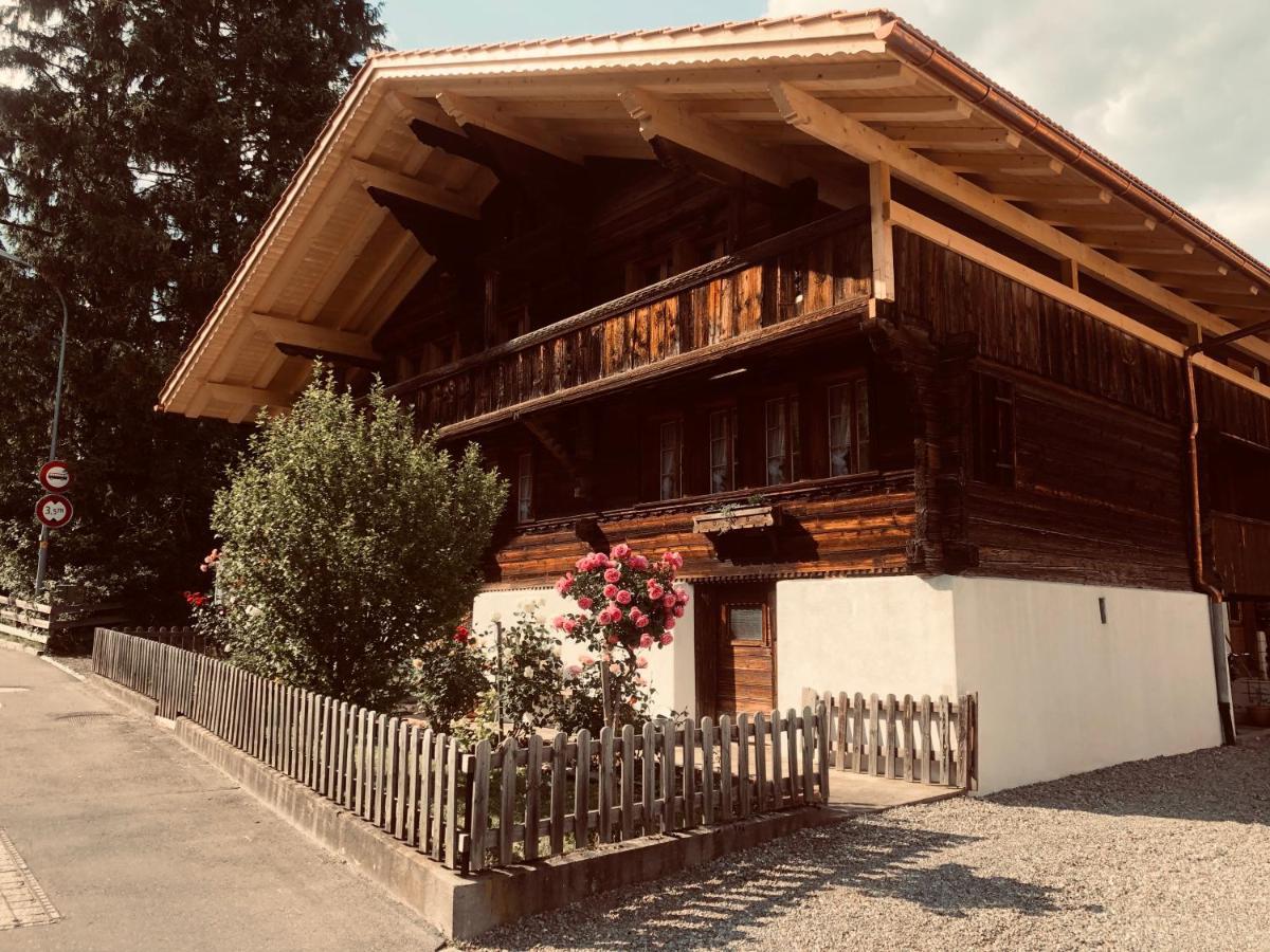 Gemuetliches Zuhause Mit Ausblick Apartamento Wilderswil Exterior foto